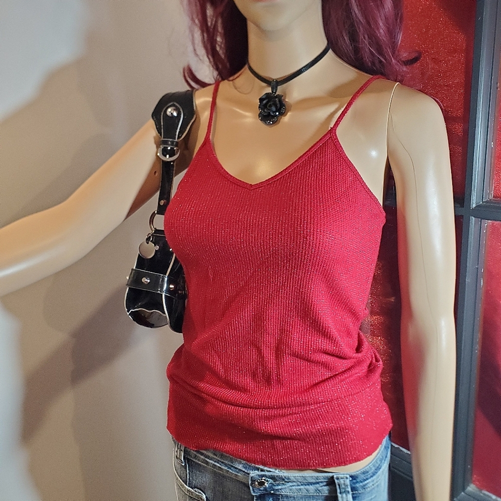 725 Originals Red Sparkle Tank